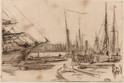 Fra Billingsgate, 1878. av James Abbott McNeill Whistler