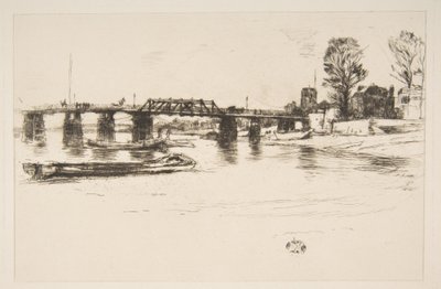 Fulham Chelsea, 1900-tallet. av James Abbott McNeill Whistler