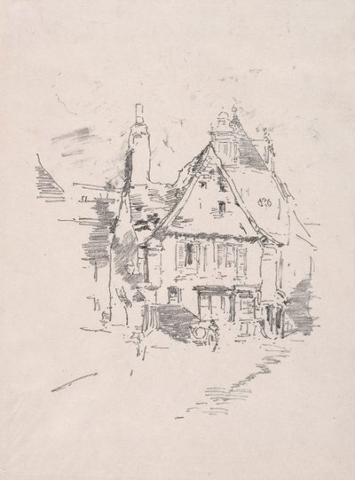 Gavltak, Vitré, 1893. av James Abbott McNeill Whistler