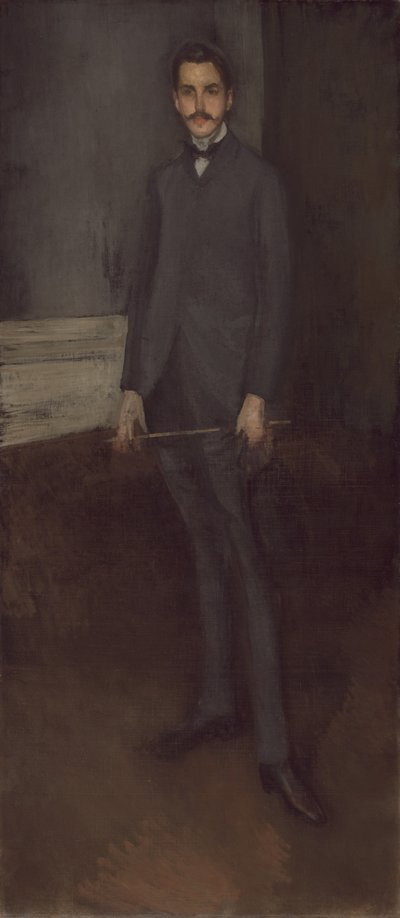 George W. Vanderbilt, 18971903. av James Abbott McNeill Whistler