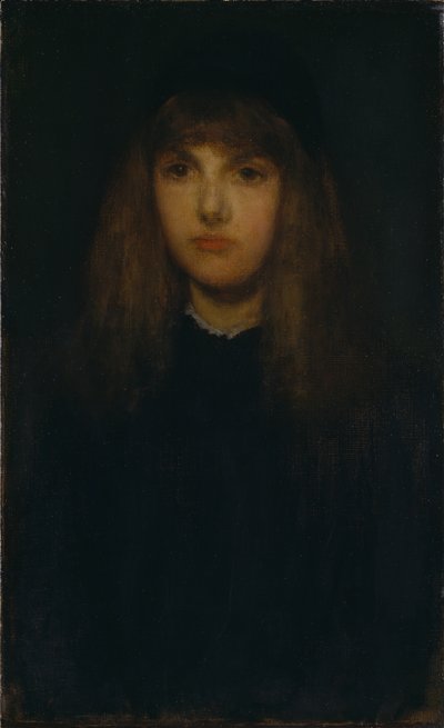 Jente i svart (Fornærmet Tom) av James Abbott McNeill Whistler