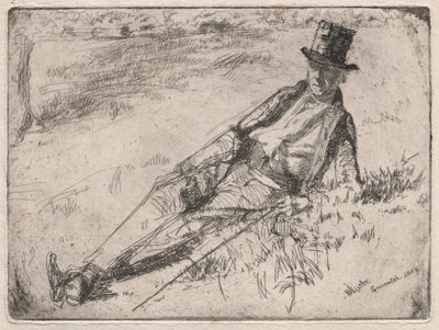 Greenwich pensjonist, 1859. av James Abbott McNeill Whistler