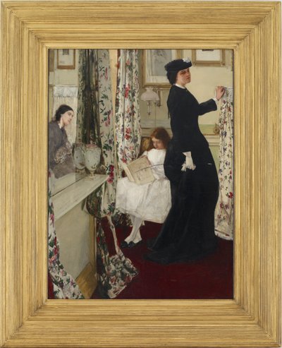 Harmony in Green and Rose: The Music Room, 1860-1861. av James Abbott McNeill Whistler