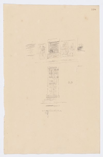 Hotel Colbert, vinduer av James Abbott McNeill Whistler