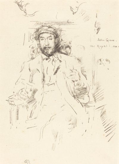 John Grove, 1895. av James Abbott McNeill Whistler