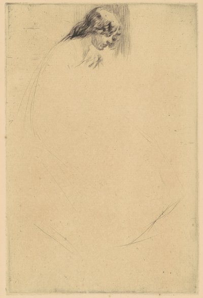 Jos bøyde hode, 1861. av James Abbott McNeill Whistler