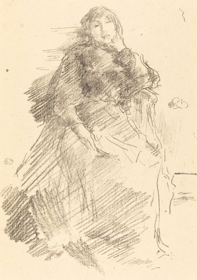 Den vakre late dame, 1894. av James Abbott McNeill Whistler