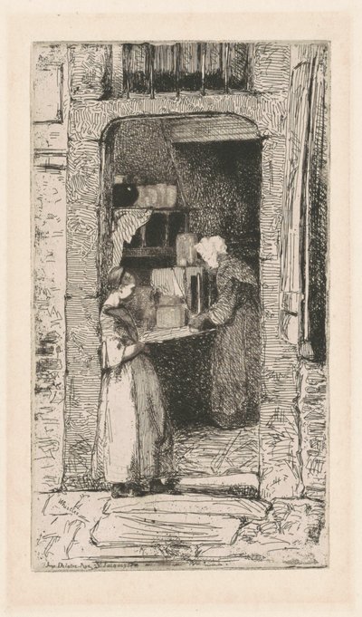 Sennepsselgeren, 1858. av James Abbott McNeill Whistler