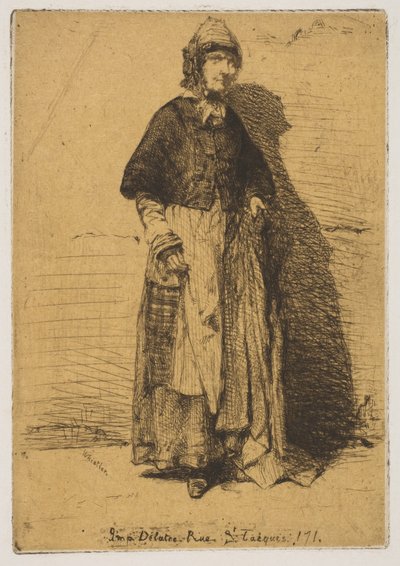 Mor Gerard, 1858. av James Abbott McNeill Whistler