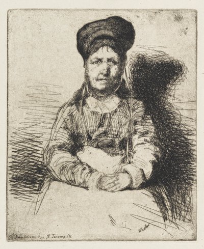 La Rétameuse, 1858. av James Abbott McNeill Whistler