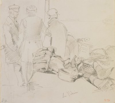 Rhinen, 1858. av James Abbott McNeill Whistler