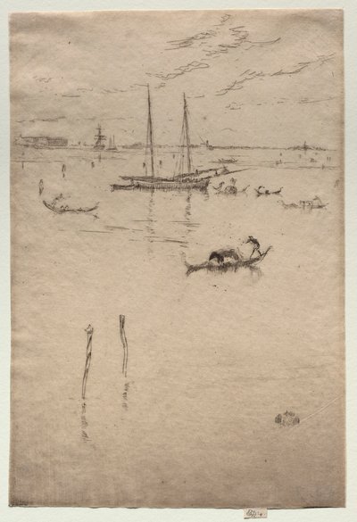 Lille lagune. av James Abbott McNeill Whistler