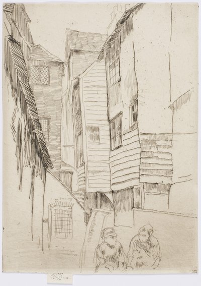 Little Smithfield, ca. 1877 (radering på papir) av James Abbott McNeill Whistler