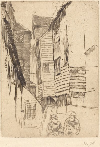 Lille Smithfield, ca. 1877. av James Abbott McNeill Whistler