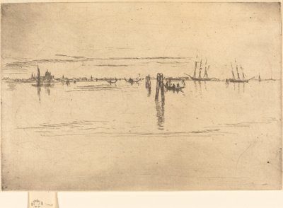 Long Lagoon, 1880. av James Abbott McNeill Whistler