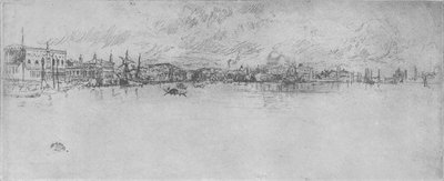 Lange Venezia, c1880, 1904 av James Abbott McNeill Whistler