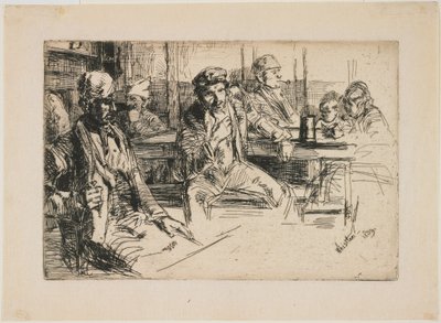 Havnearbeidere av James Abbott McNeill Whistler