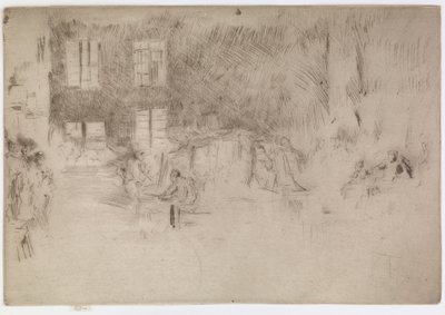 Murano-glassovn, 1879-1880. av James Abbott McNeill Whistler