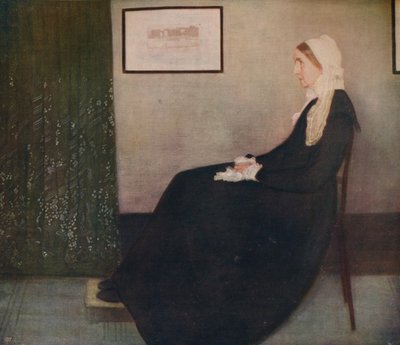 Min mor, 1871, c1915 av James Abbott McNeill Whistler