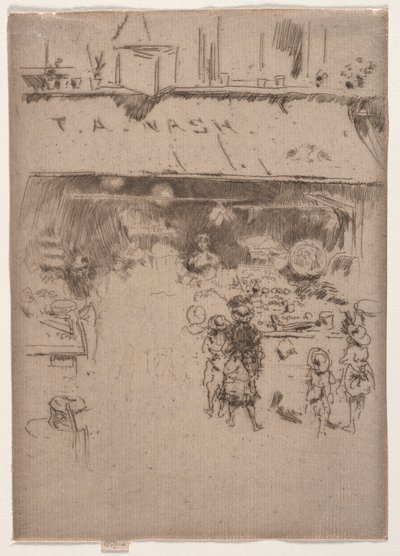 Nashs fruktbutikk. av James Abbott McNeill Whistler