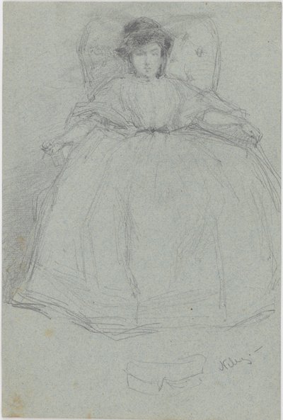 Nelly, 1867-1870. av James Abbott McNeill Whistler