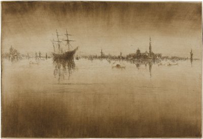 Nocturne av James Abbott McNeill Whistler