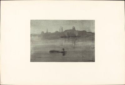 Nocturne, 18781887. av James Abbott McNeill Whistler