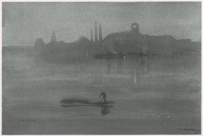 Nocturne, 1878. av James Abbott McNeill Whistler