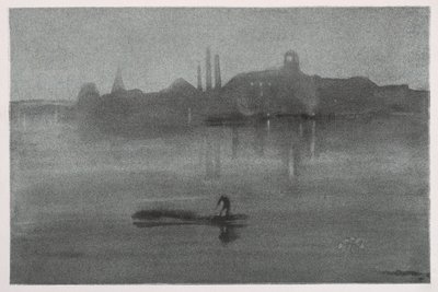Nocturne, 1878. av James Abbott McNeill Whistler