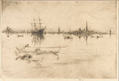 Nocturne, 1879-1880. av James Abbott McNeill Whistler