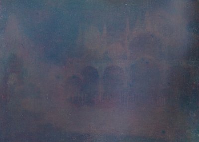 Nocturne: Blue and Gold, St Marks, Venezia, 1880, 1904 av James Abbott McNeill Whistler