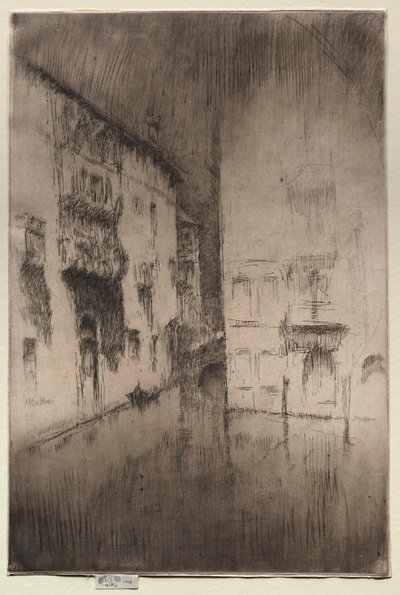 Nocturne: Palaces, 1886. av James Abbott McNeill Whistler