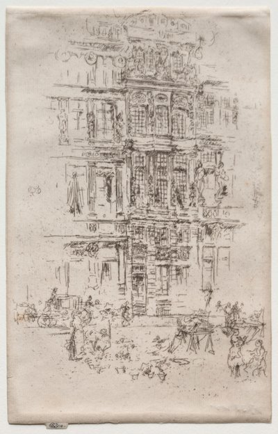 Palasser, Brussel. av James Abbott McNeill Whistler