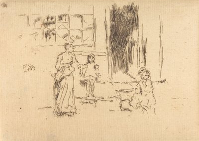Petticoat Lane, ca. 18861888. av James Abbott McNeill Whistler