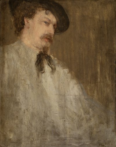 Portrett av Dr. William McNeill Whistler, 1871-73 av James Abbott McNeill Whistler