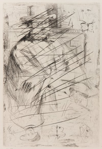 Portrett av en mann, av James Abbott McNeill Whistler