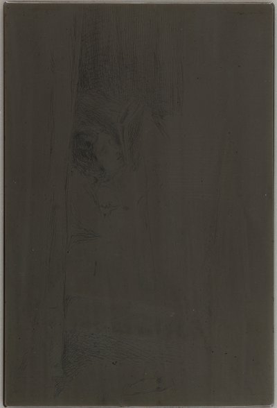 Lesing i sengen, 1858. av James Abbott McNeill Whistler