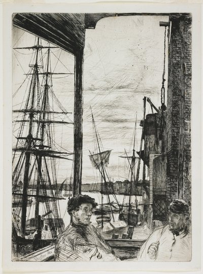 Rotherhithe av James Abbott McNeill Whistler