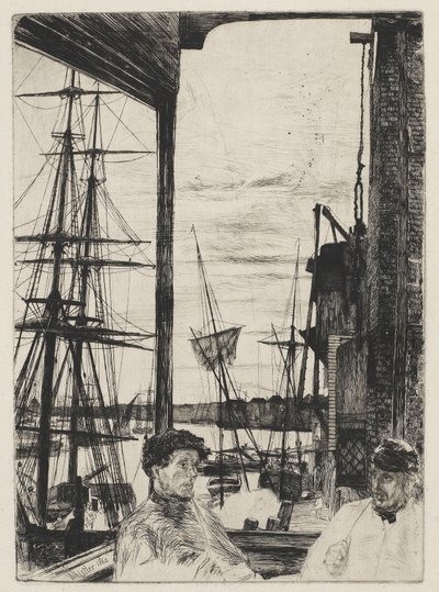 Rotherhithe av James Abbott McNeill Whistler