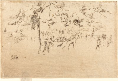 Saint James's Park, ca. 18841886. av James Abbott McNeill Whistler