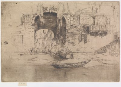 San Biagio, 1879-1880. av James Abbott McNeill Whistler