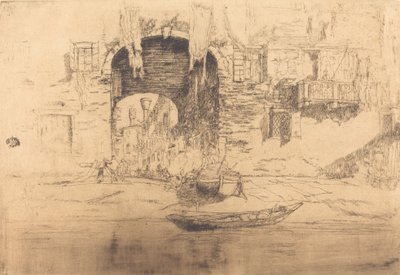 San Biagio, 18791880. av James Abbott McNeill Whistler
