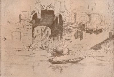 San Biagio, c1879, 1904 av James Abbott McNeill Whistler