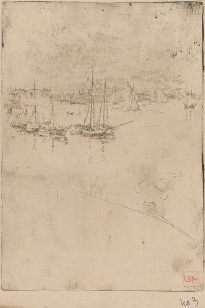 St. George, 1879-1880. av James Abbott McNeill Whistler