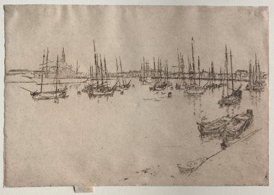 San Giorgio, Venezia, 1886. av James Abbott McNeill Whistler