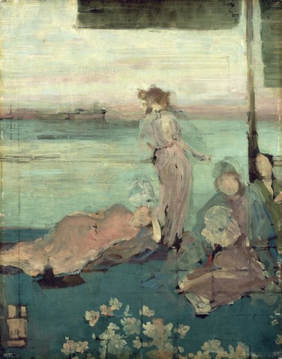 Skisse for Balkongen av James Abbott McNeill Whistler
