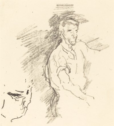 Skisse av en smed, 1895. av James Abbott McNeill Whistler