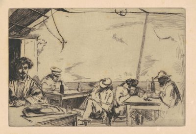 Three Penny Suppe, 1859. av James Abbott McNeill Whistler