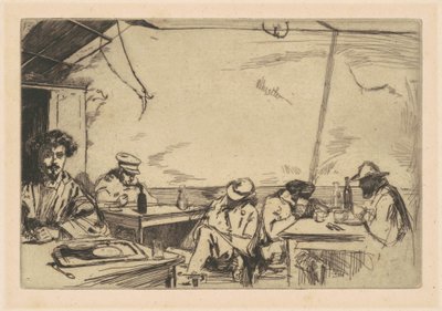 Three Penny Suppe, 1859. av James Abbott McNeill Whistler