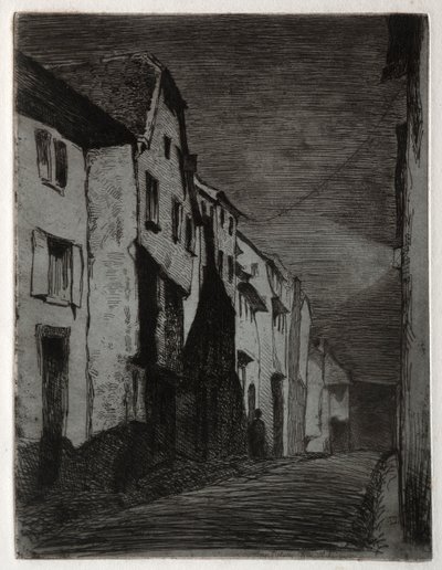 Gate ved Saverne. av James Abbott McNeill Whistler